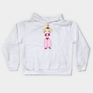 I dream of Jeannie (cel opening style) Kids Hoodie